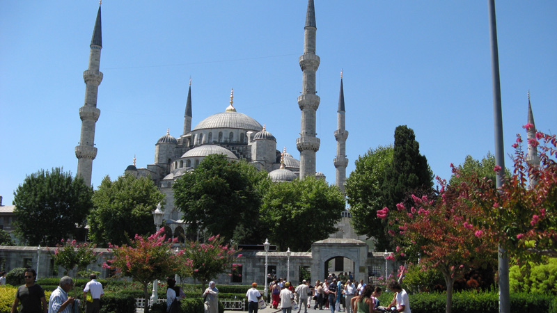 Mesquita Azul em Istambul, Turquia