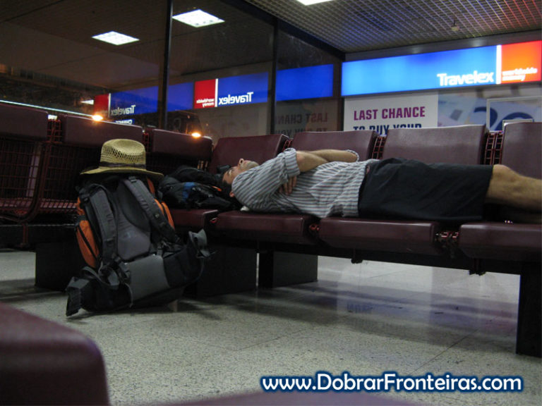 Dormir no Aeroporto de Fiumicino (FCO), Roma, Itália