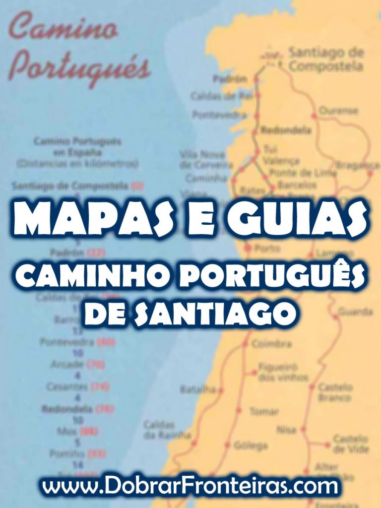 Mapas e guias do Caminho Português de Santiago