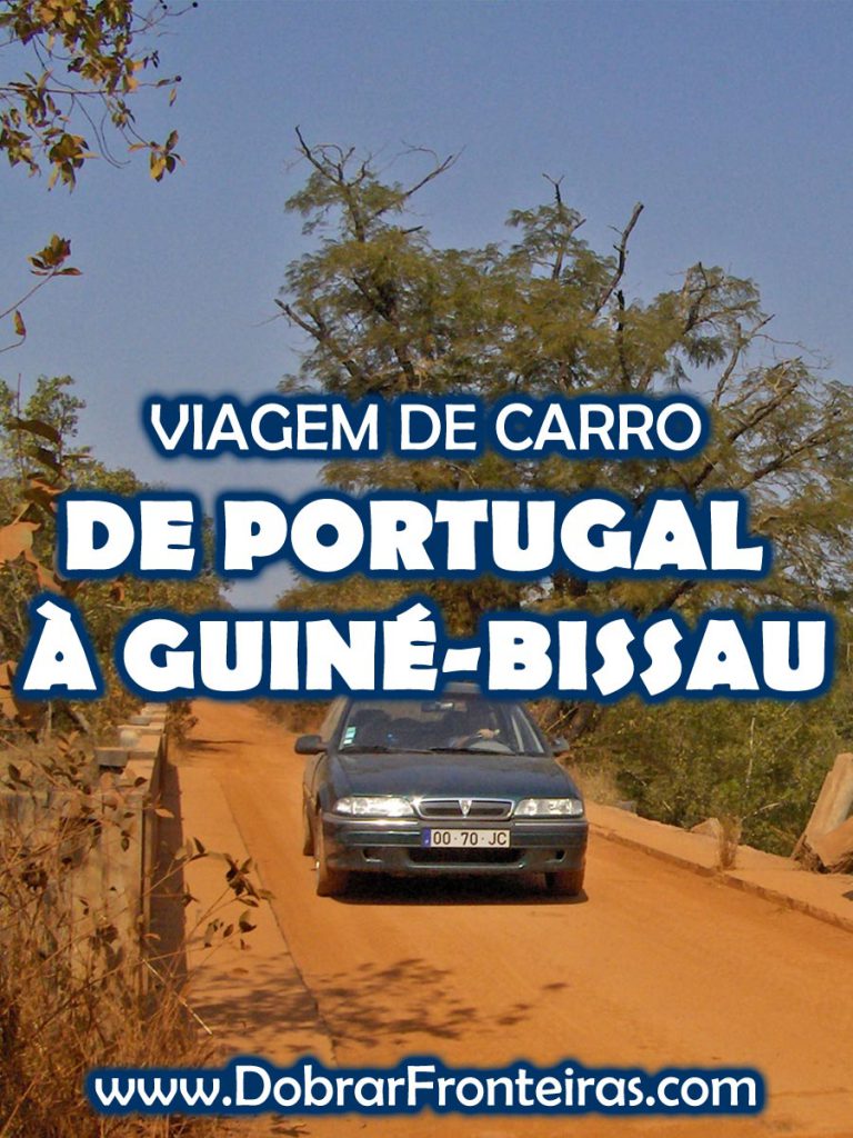Track GPS da viagem de carro de Portugal à Guiné-Bissau