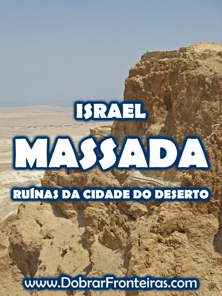 Ruínas de Massada em Israel