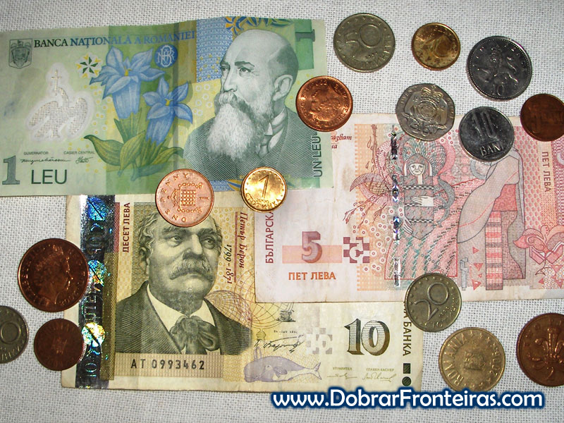 moedas notas europa