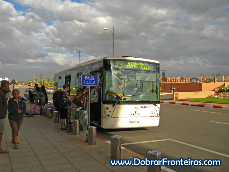 Transporte do aeroporto de Marraquexe para Djema El Fna