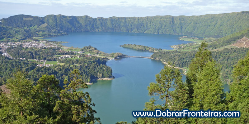 Miradouro da Vista do Rei, lagoa das Sete Cidades, Açores