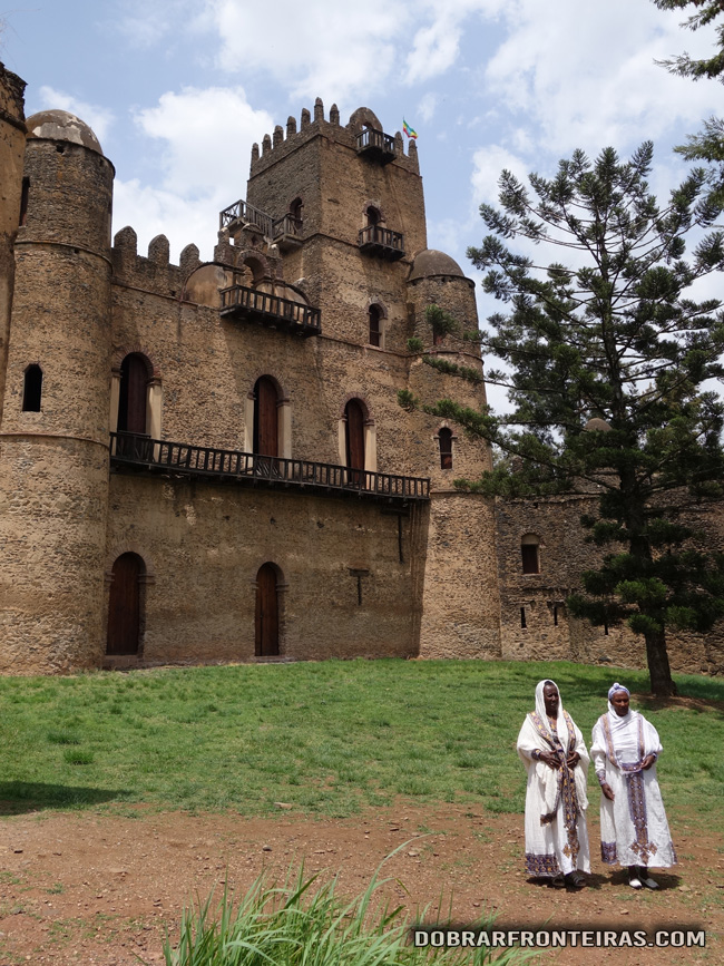 Cidade-fortaleza de Fasil Ghebbi, Gondar, Etiópia