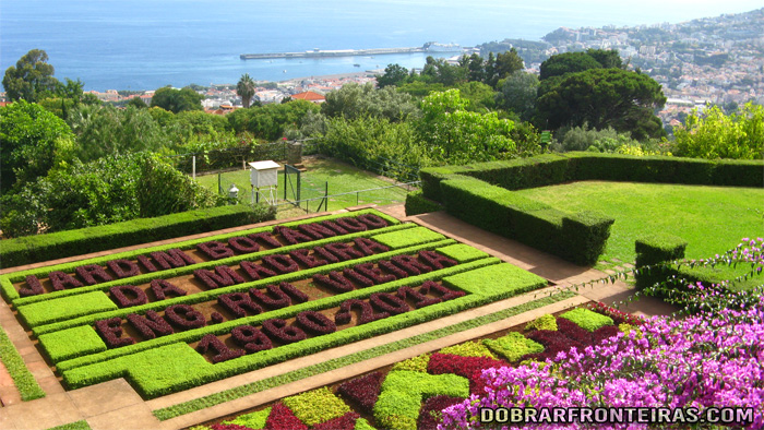 Belíssimo jardim botânico da Madeira