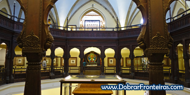 Galeria do museu CSMVS em Bombaim