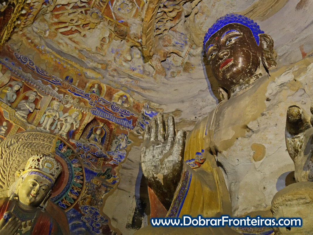 estátua Buda gruta Yungang Datong