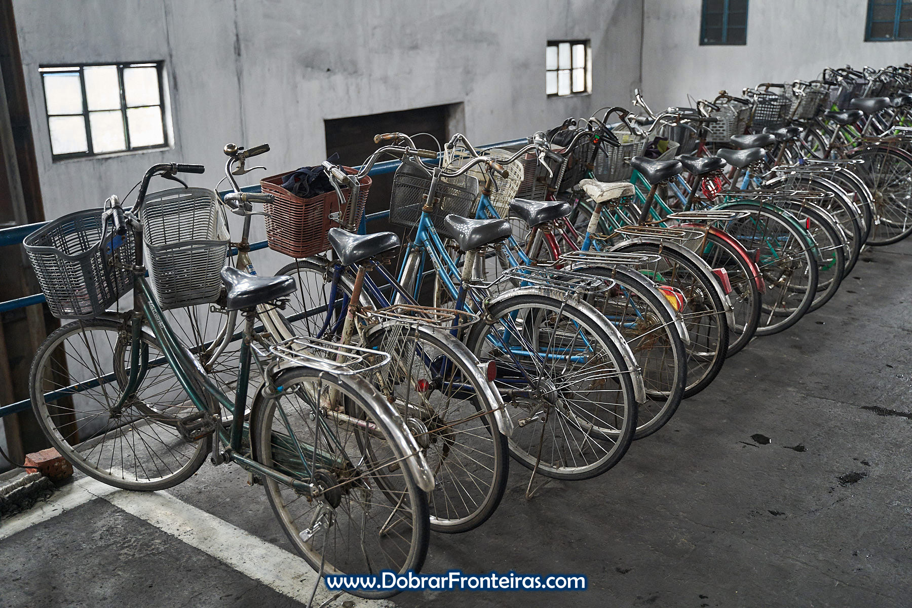 bicicletas na Coreia do Norte