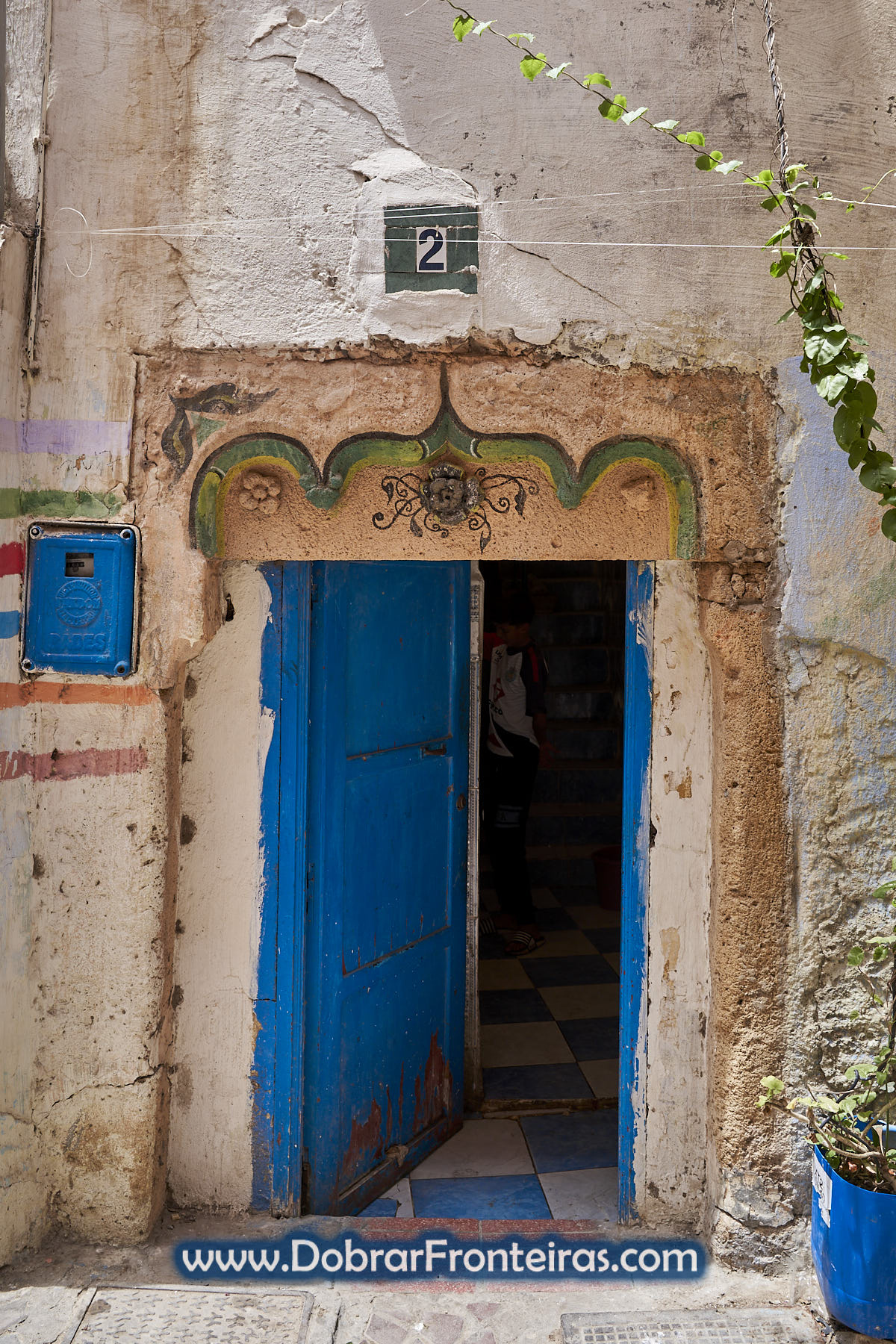 Porta manuelina em Marrocos